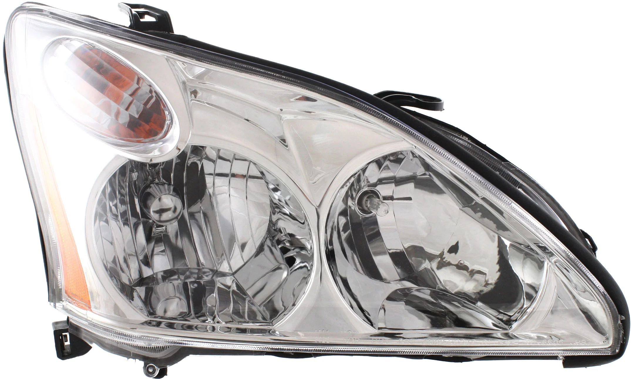 Garage-Pro Driver and Passenger Side Headlight for Lexus RX350 Base 2007-2009 Halogen With bulb(s) USA Built Vehicle Replaces# 811500E010 811100E010