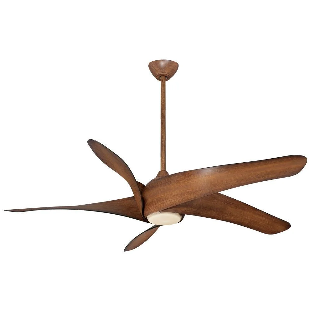 MINKA-AIRE F905L-WH Artemis XL5 62 Inch Ceiling Fan with LED Light and DC Motor in White Finish