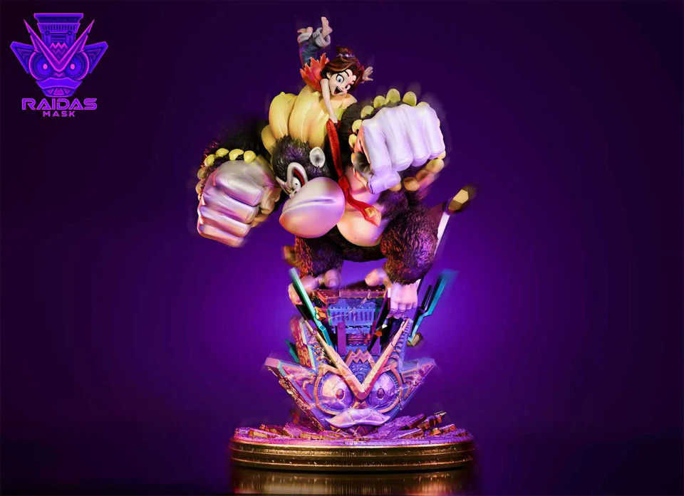 Donkey Kong - Bananza | Resin Statue | by Raidas Mask Studio