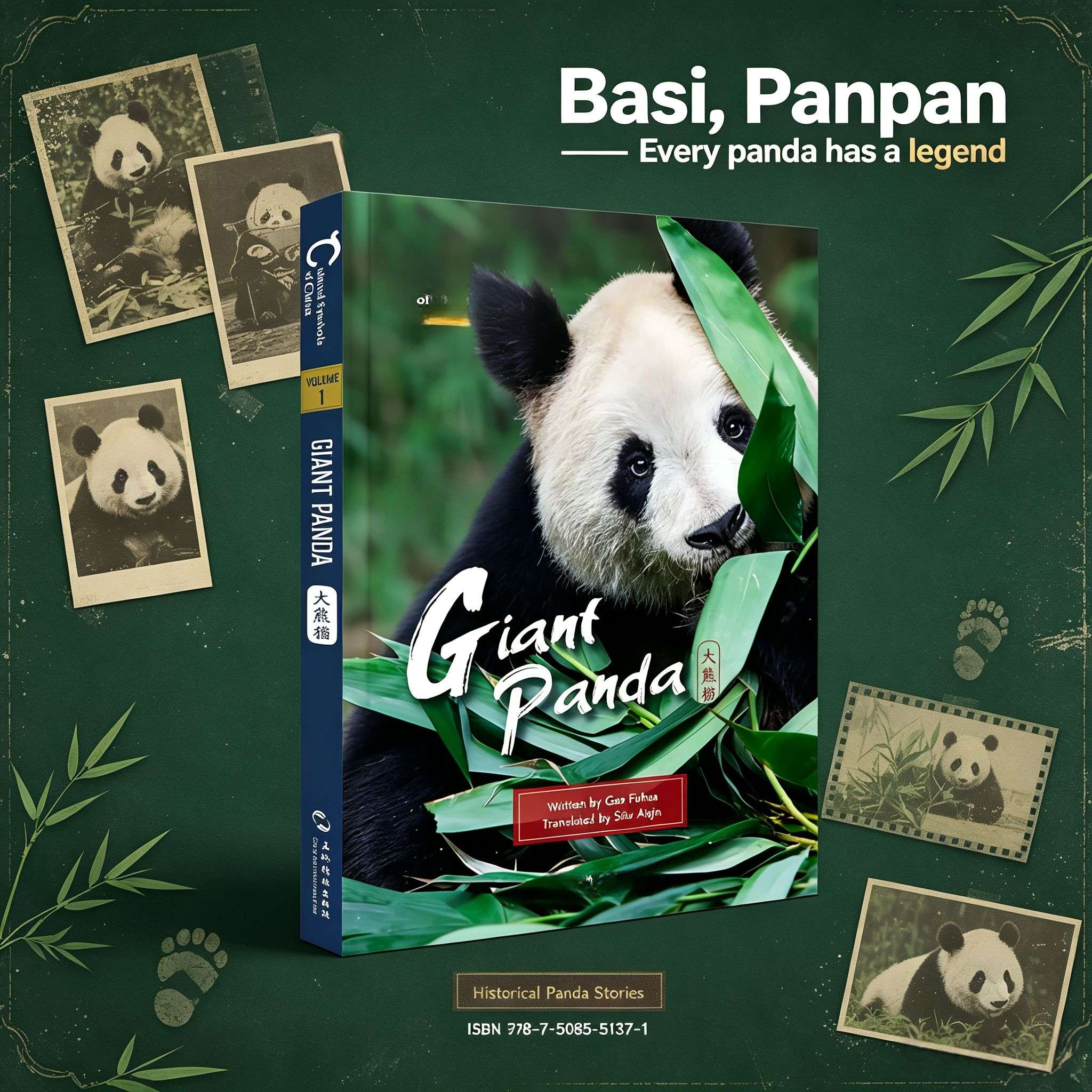 Giant Panda: The Century-Old Legend of Living Fossil Animals - English Edition (Cultural Symbols of China Series)