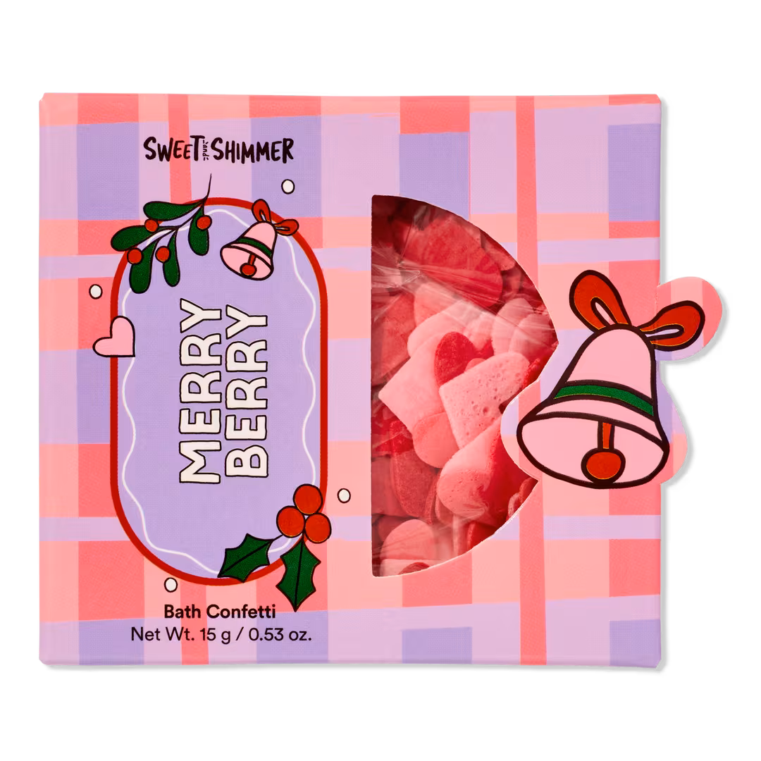 Sweet & Shimmer  Merry Berry Bath Confetti