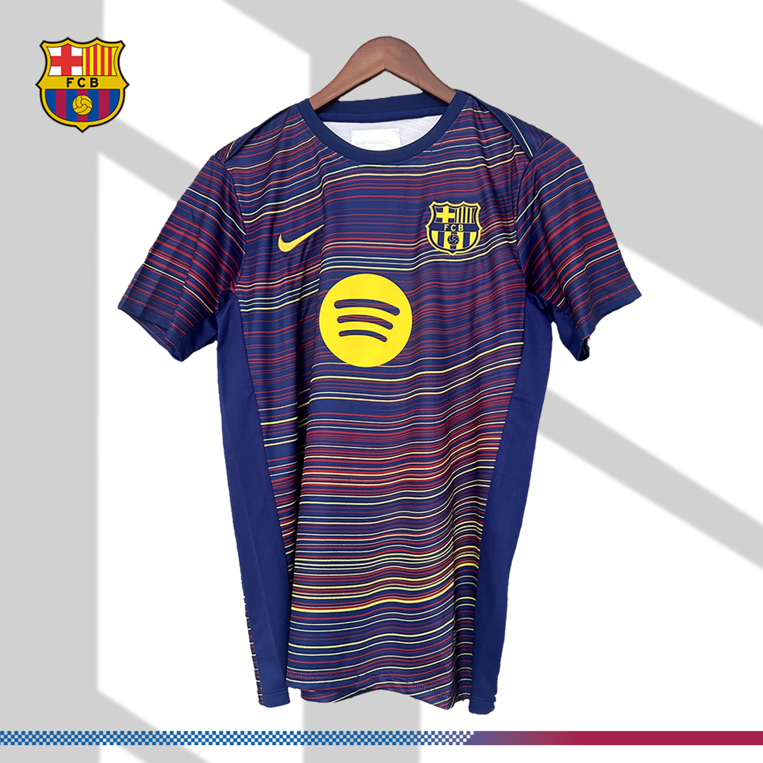 2025/2026 Barcelona Pre-match Football Jersey (Fan Edition)