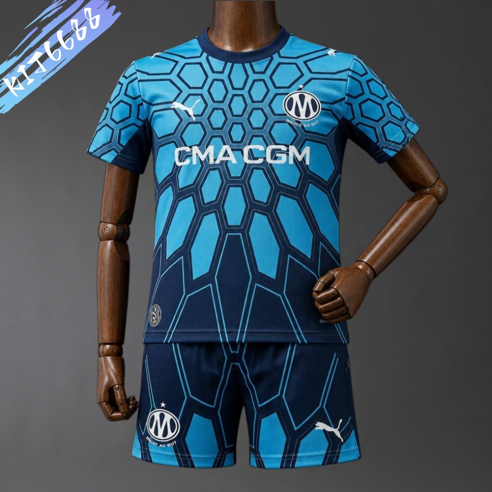 2026/2027 Marseille Goalkeeper Football Shirt (Adult Kids Kit socks )