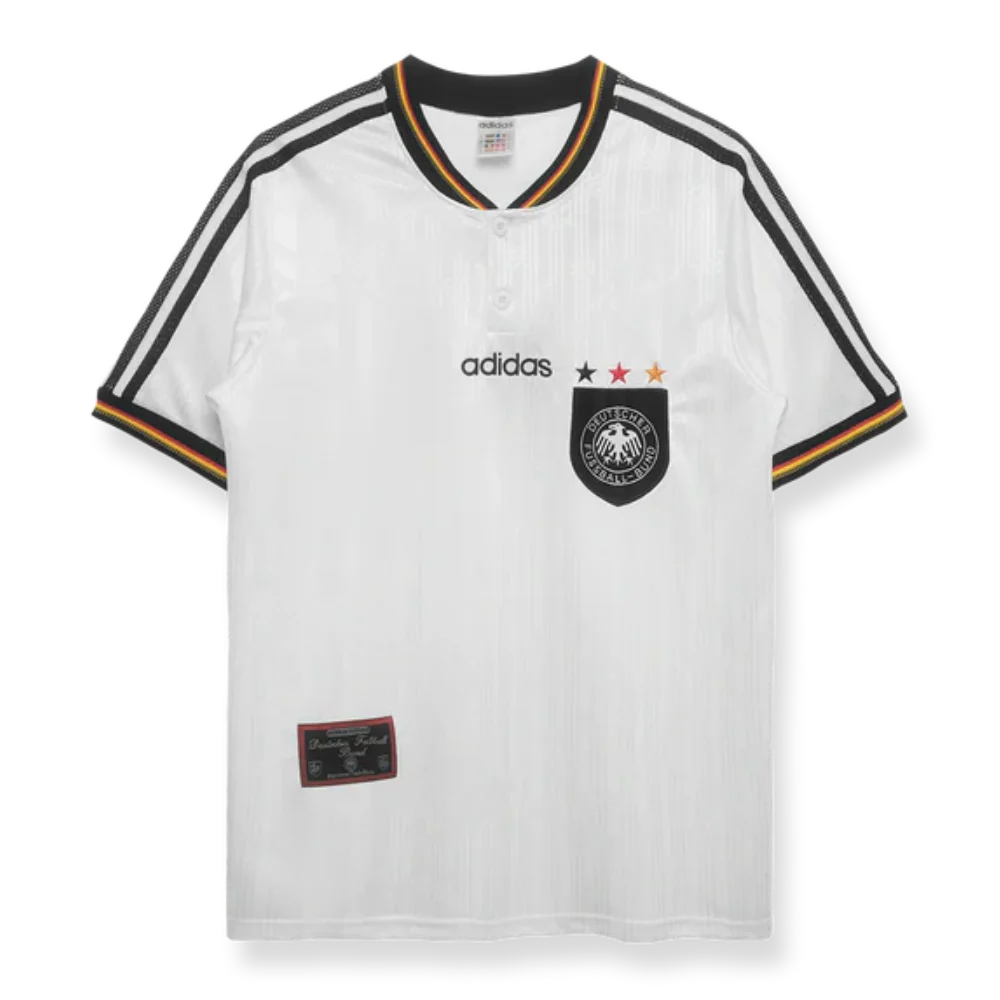 Retro 1996 Germany Home Soccer Jersey