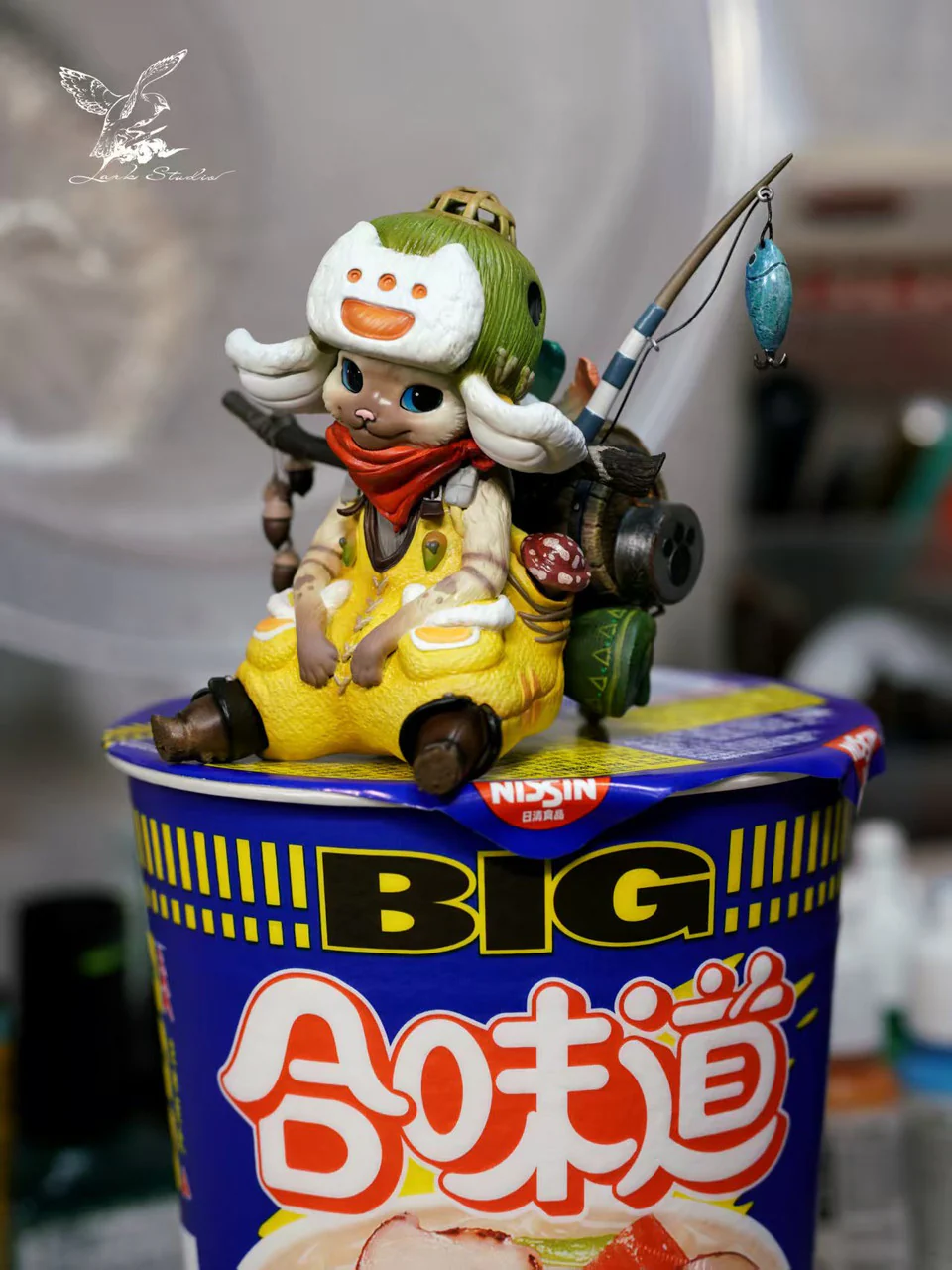 Monster Hunter - Felyne | Resin Statue | by Lark Studio