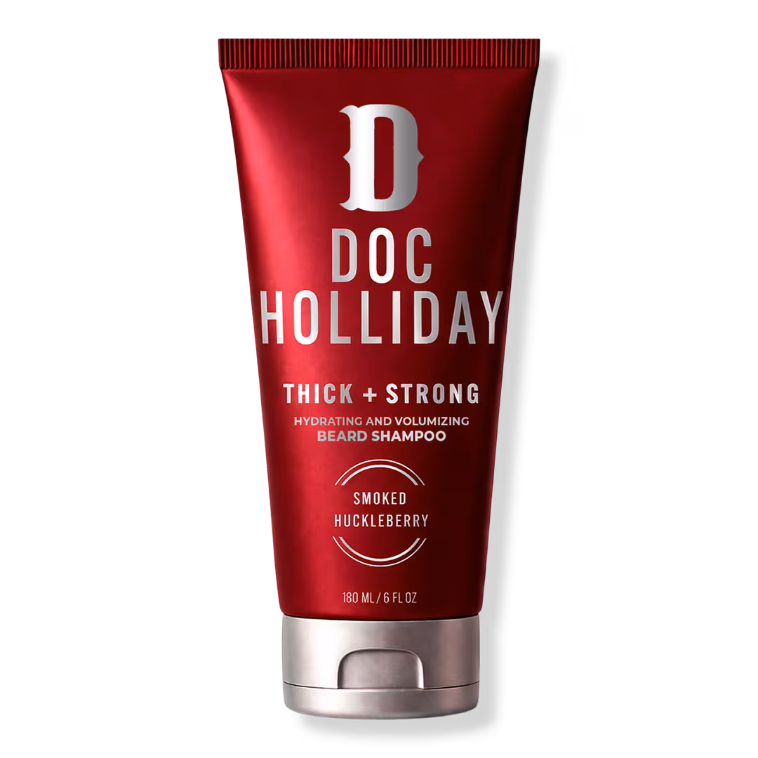 Doc Holliday  Thick + Strong Hydrating and Volumizing Beard Shampoo