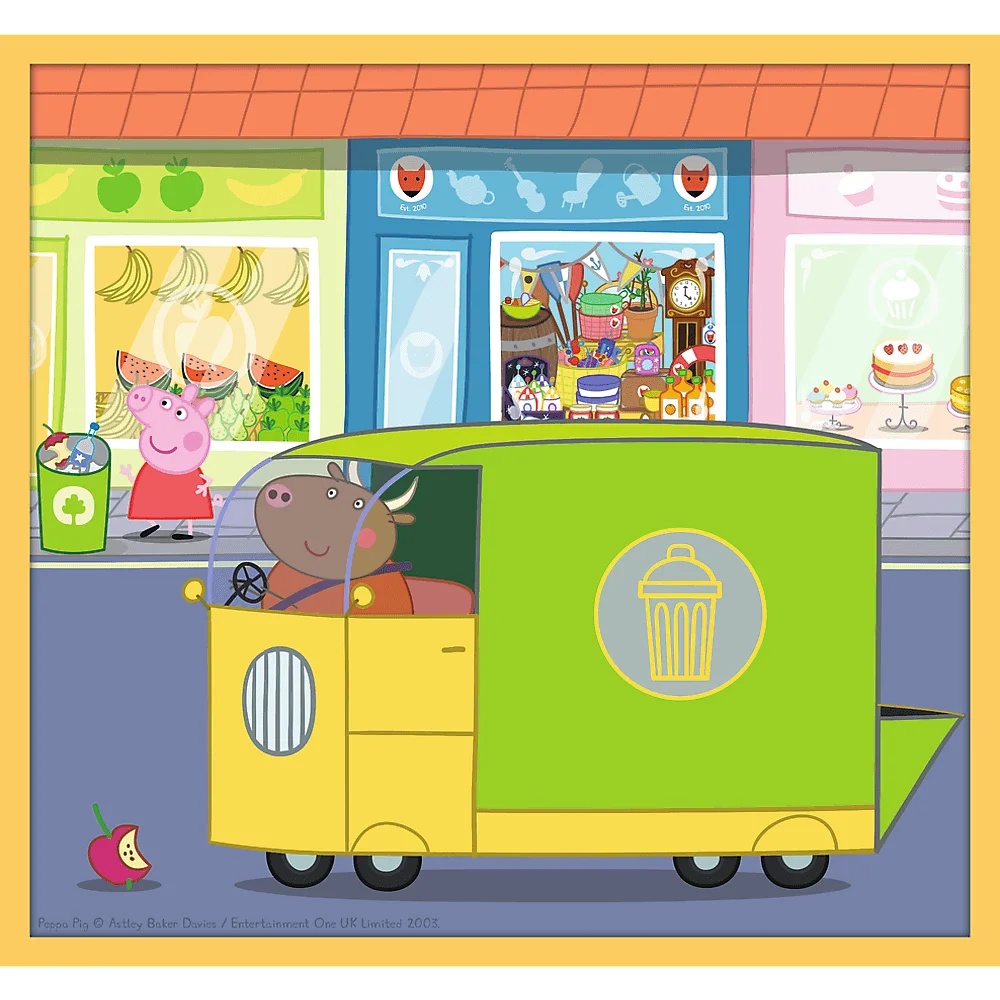 Puzzle 10W1 Świnka Peppa Poznaj Świnkę Peppę