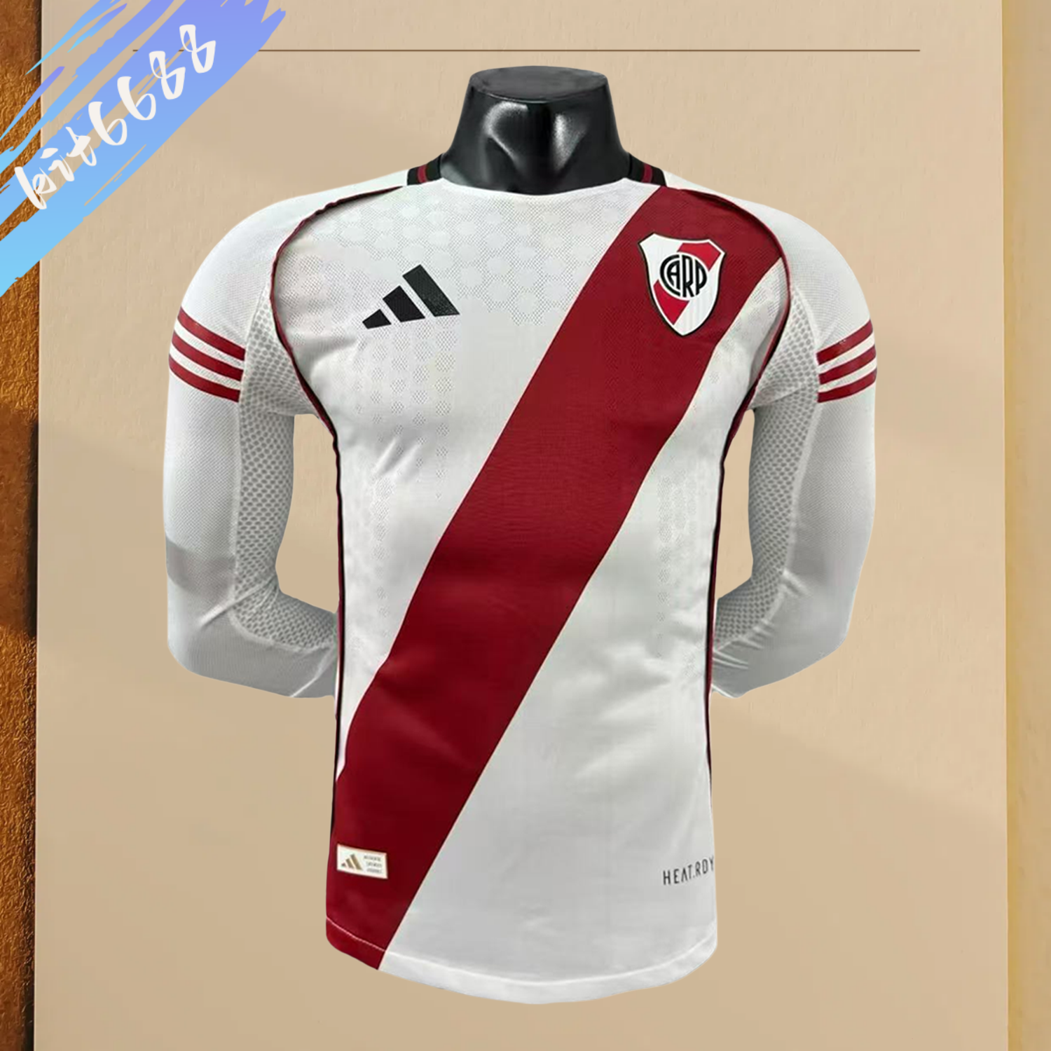 2025/2026 Riverbed Athletic Football Club Home long sleeves Football Shirt（Player Edition）