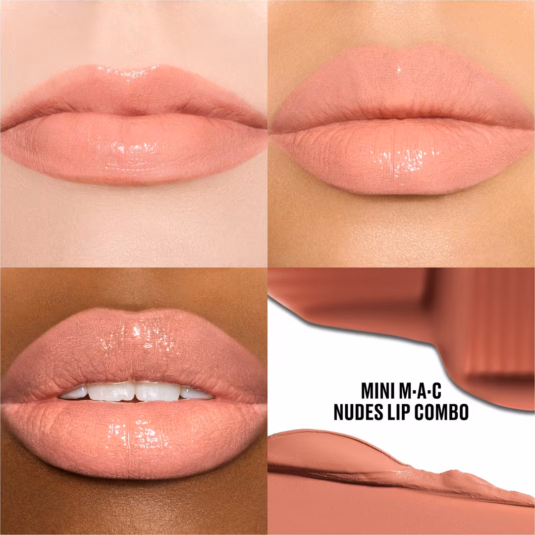 MAC  Mini M·A·C Nudes Lip Combo