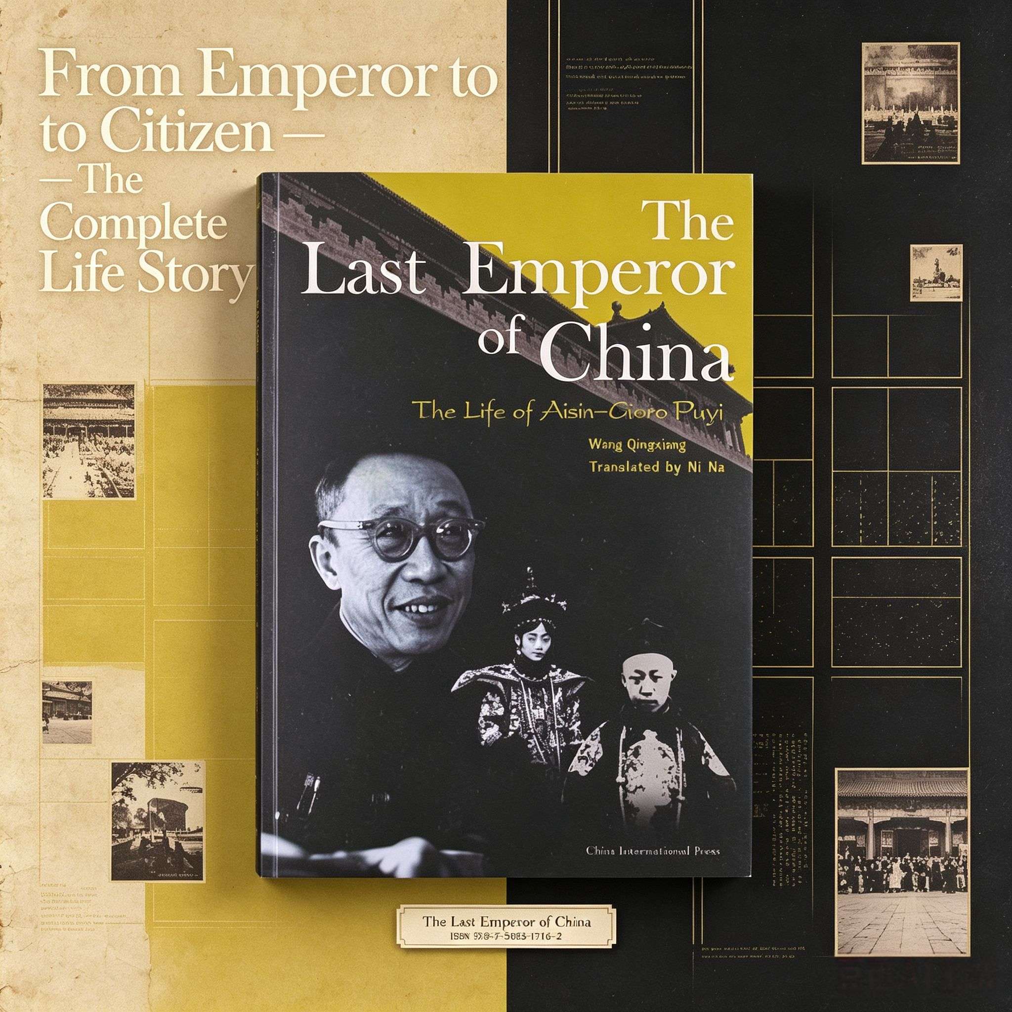 The Last Emperor of China: The Life of Aisin-Gioro Puyi — Illustrated English Edition