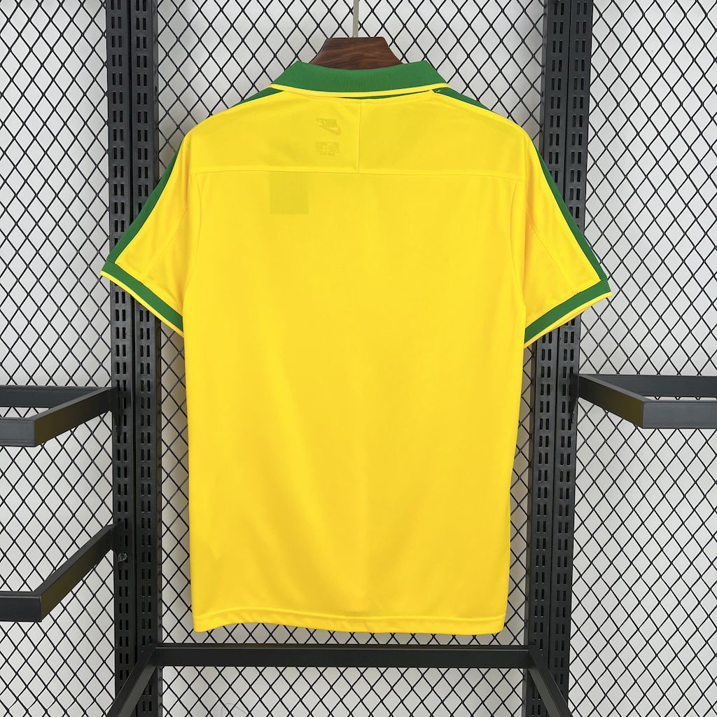 1997 Brazil Home Retro Football Shirt