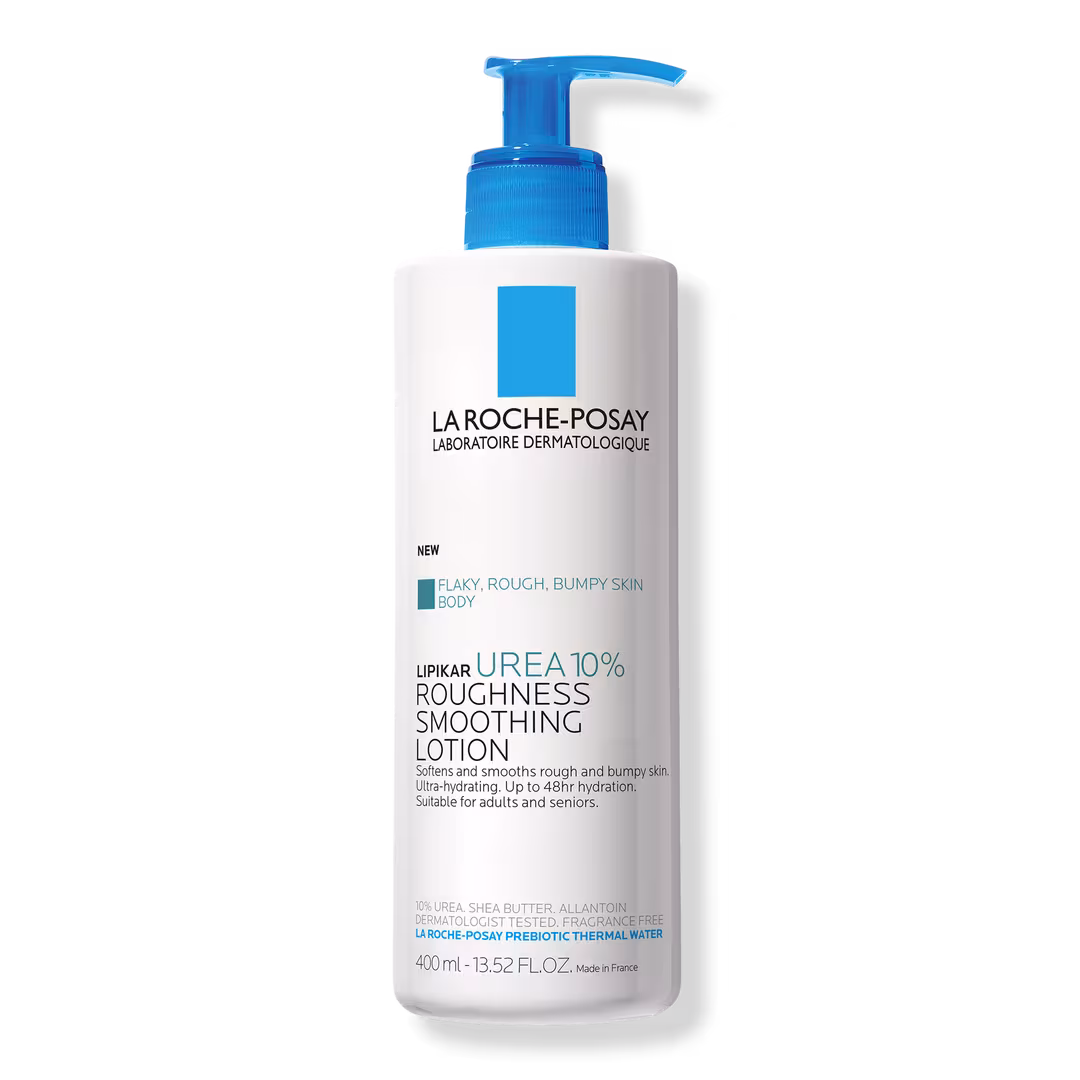 La Roche-Posay  Lipikar Urea 10% Smoothing Body Lotion for Rough, Dry Skin