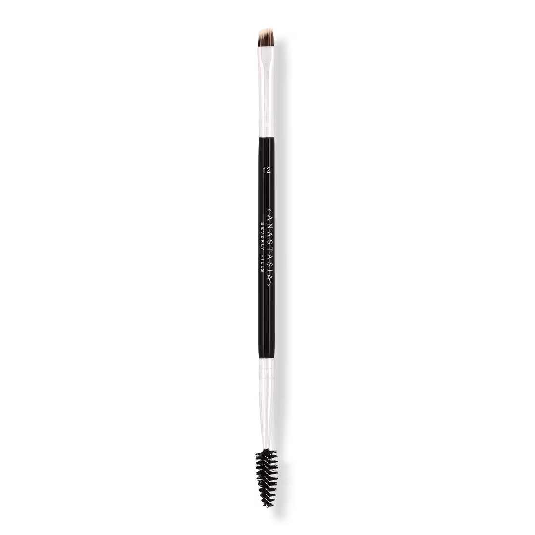 Anastasia Beverly Hills  Dual-Ended Firm Angled Eyebrow Brush #12