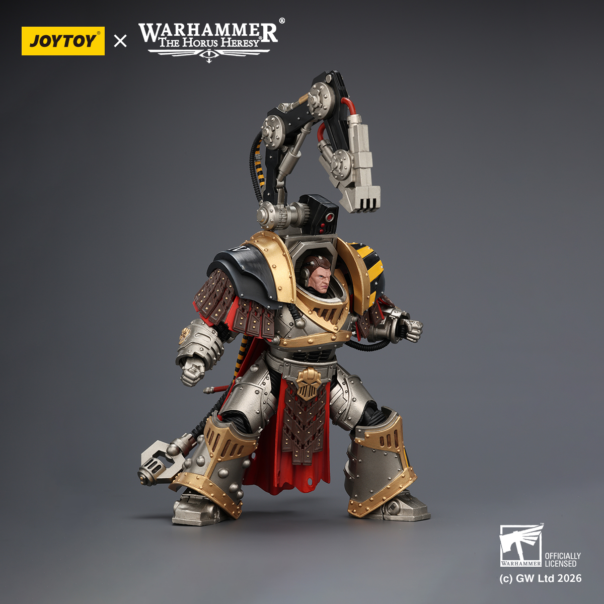 JOYTOY JT04193 Warhammer The Horus Heresy 1:18  lron Warriors Warsmith - JOYTOY WORLD
