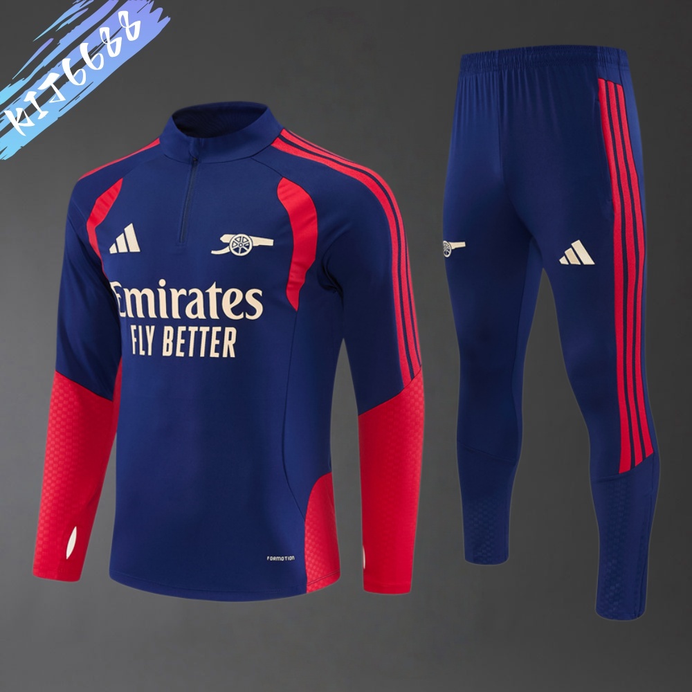 2026/2027 Arsenal Half Pull Training Uniform (adult Kids Kit)