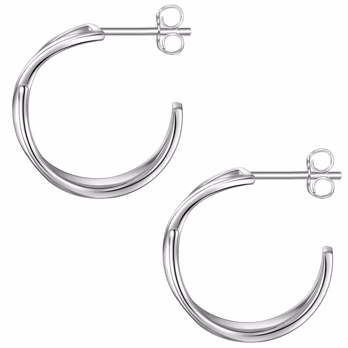 Ohrstecker Sterling Silber in Silber