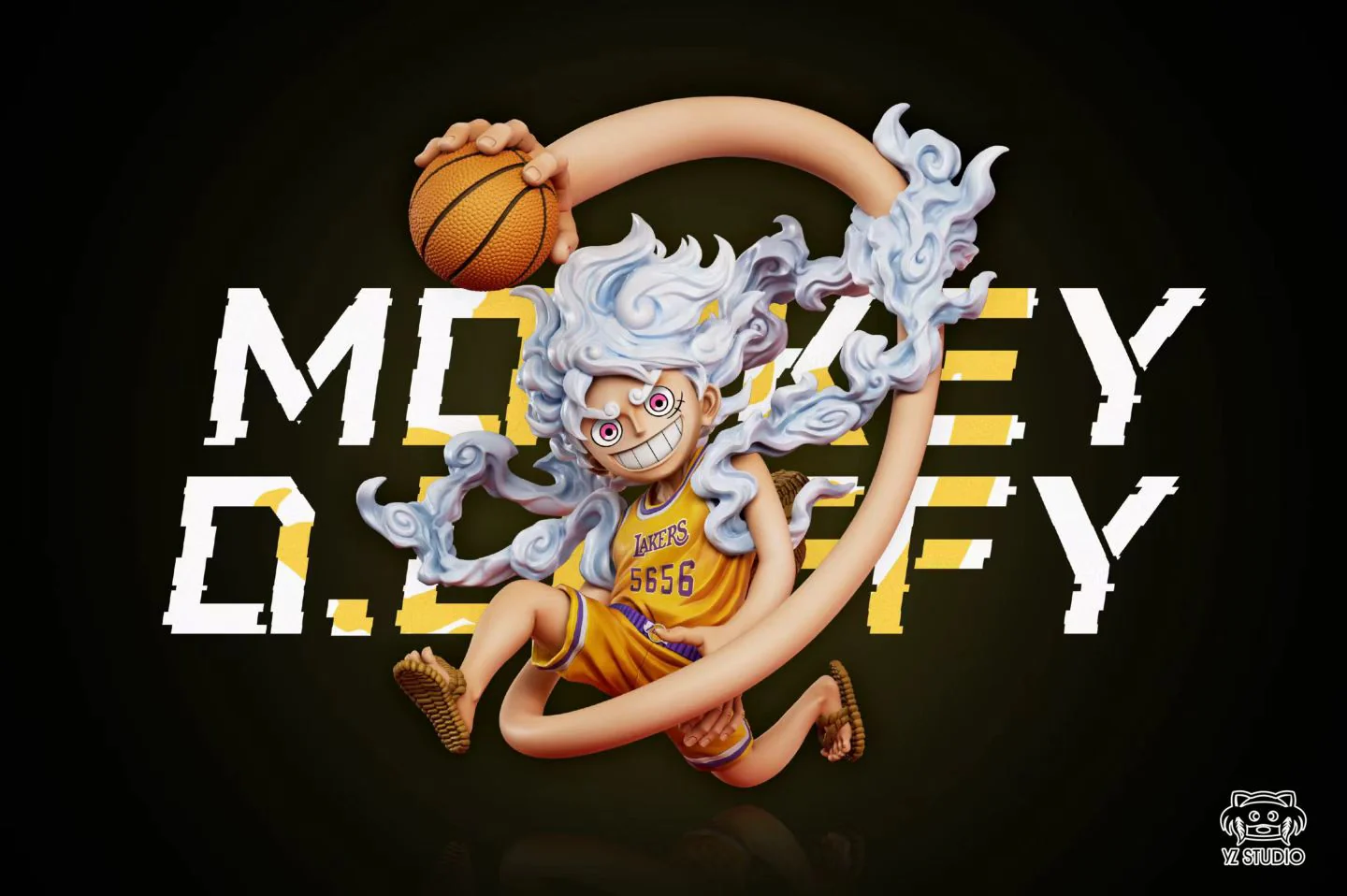 YZ Studio - Lakers Nika Luffy | 湖人尼卡路飞