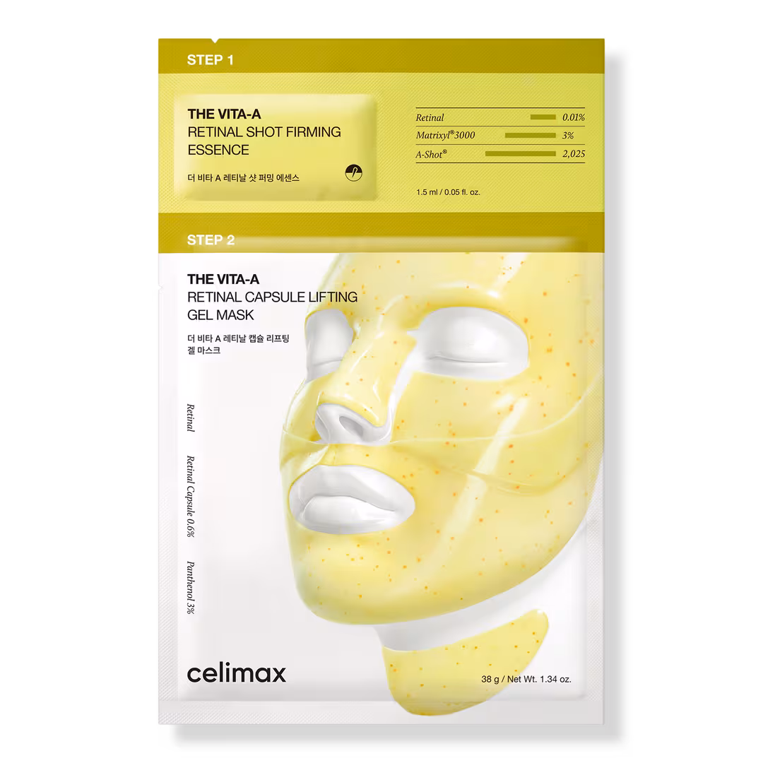 celimax  The Vita-A Retinal Shot Tightening 2-Step Gel Mask