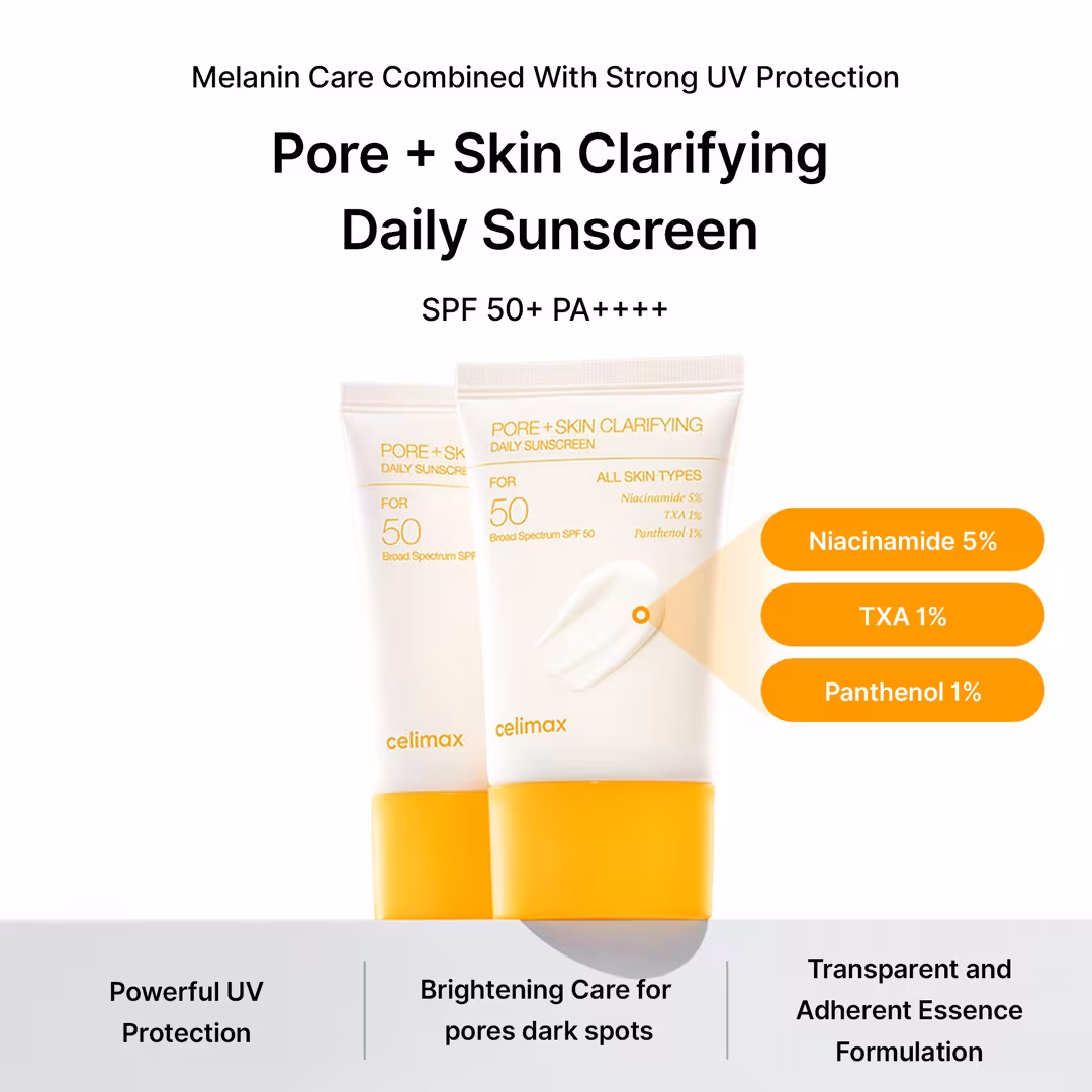 celimax  Pore + Skin Clarifying Daily Sunscreen