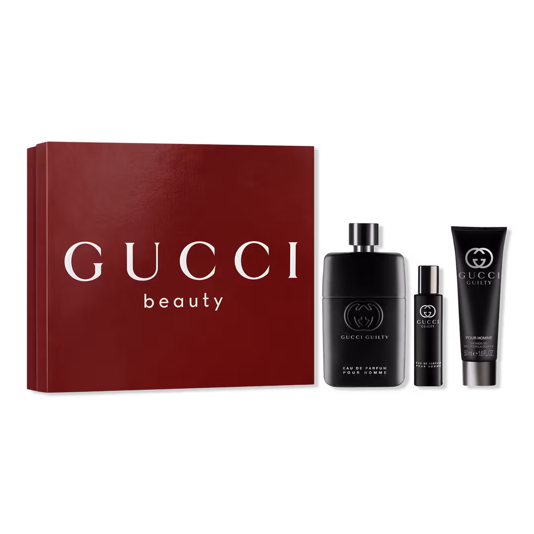 Gucci  Guilty Pour Homme Eau de Parfum and Shower Gel 3-Piece Gift Set