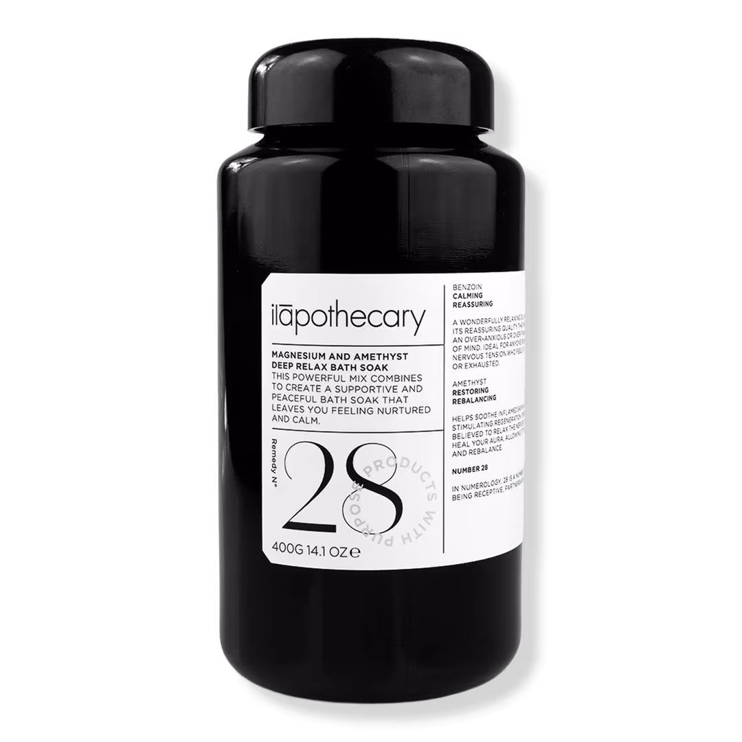 ilapothecary  Magnesium & Amethyst Deep Relax Bath Soak