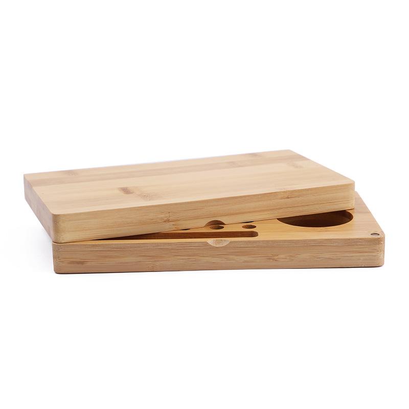 Bamboo Manual Operation Panel Rolling Tray