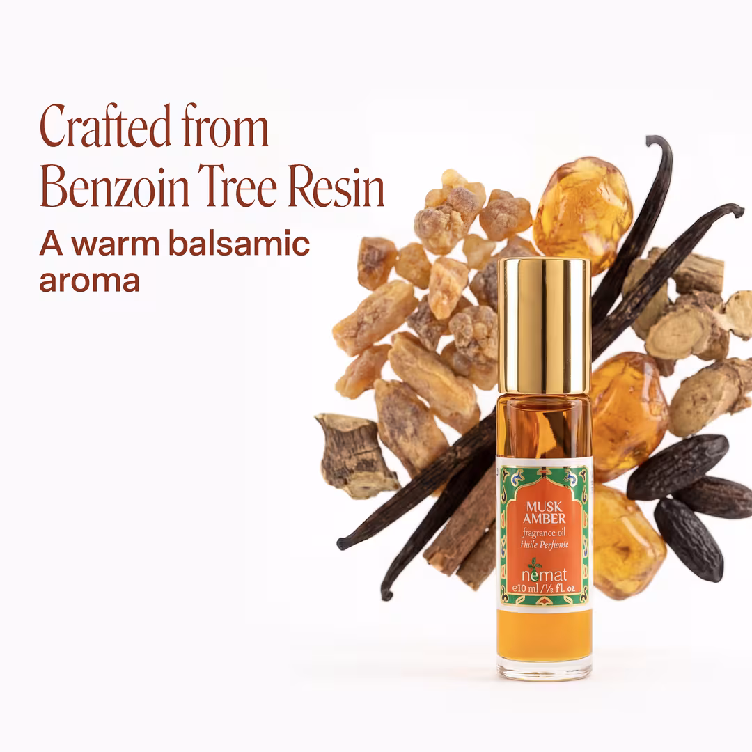Nemat  Musk Amber Fragrance Oil Roll-On