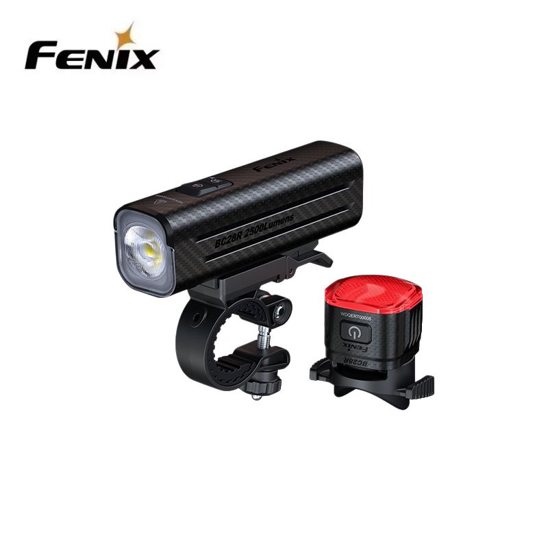 Fenix BC28R Bicycle Headlights Strong Light Long Range Charging Mountain Lights Night Cycling Taillights