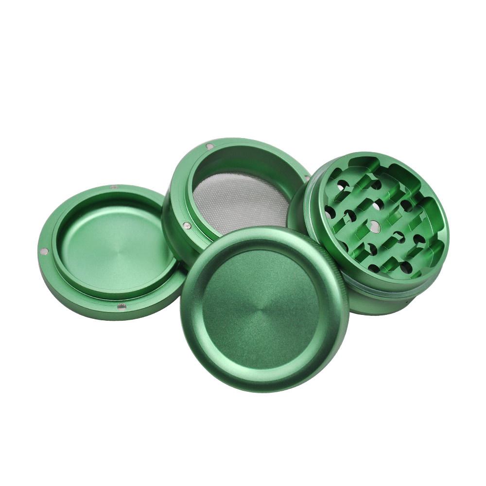 Easy Grip Aluminium Herb Grinder 4 Piece 56mm (3 Color)