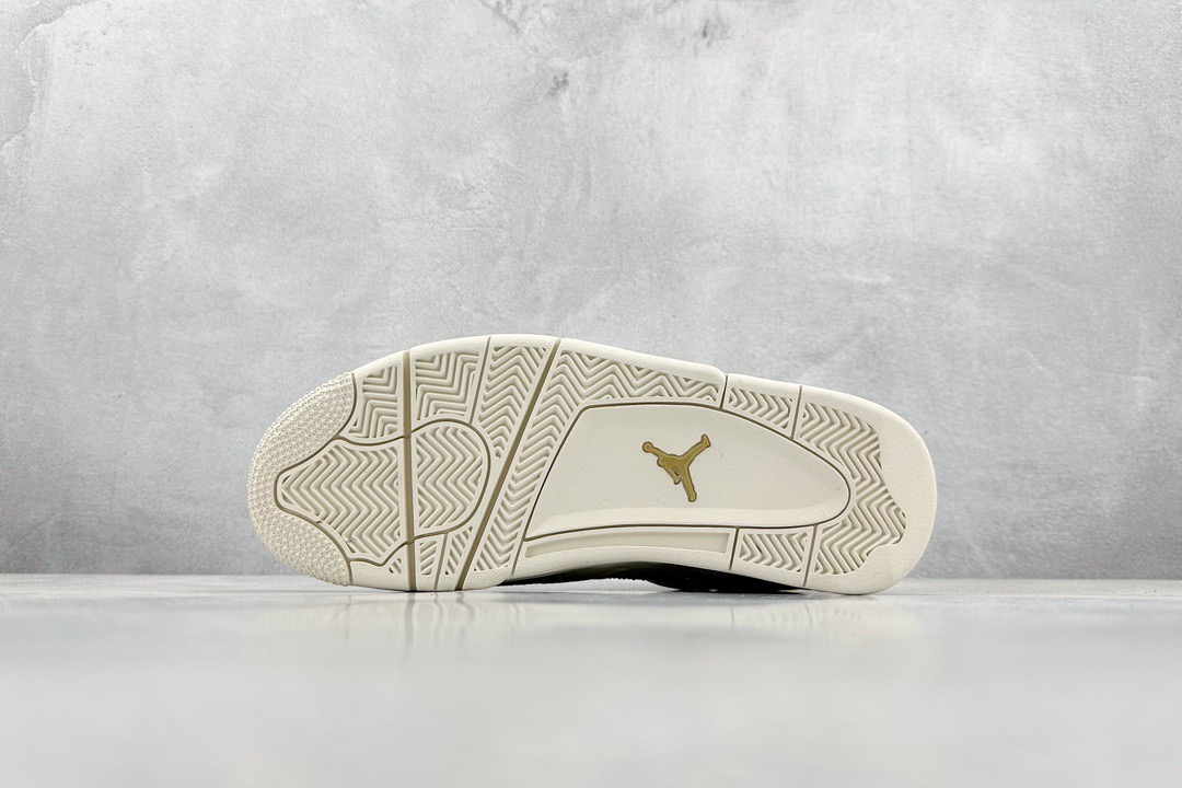 Air Jordan 4 OG sail metallic Gold AQ9129-170 - CCSHOES