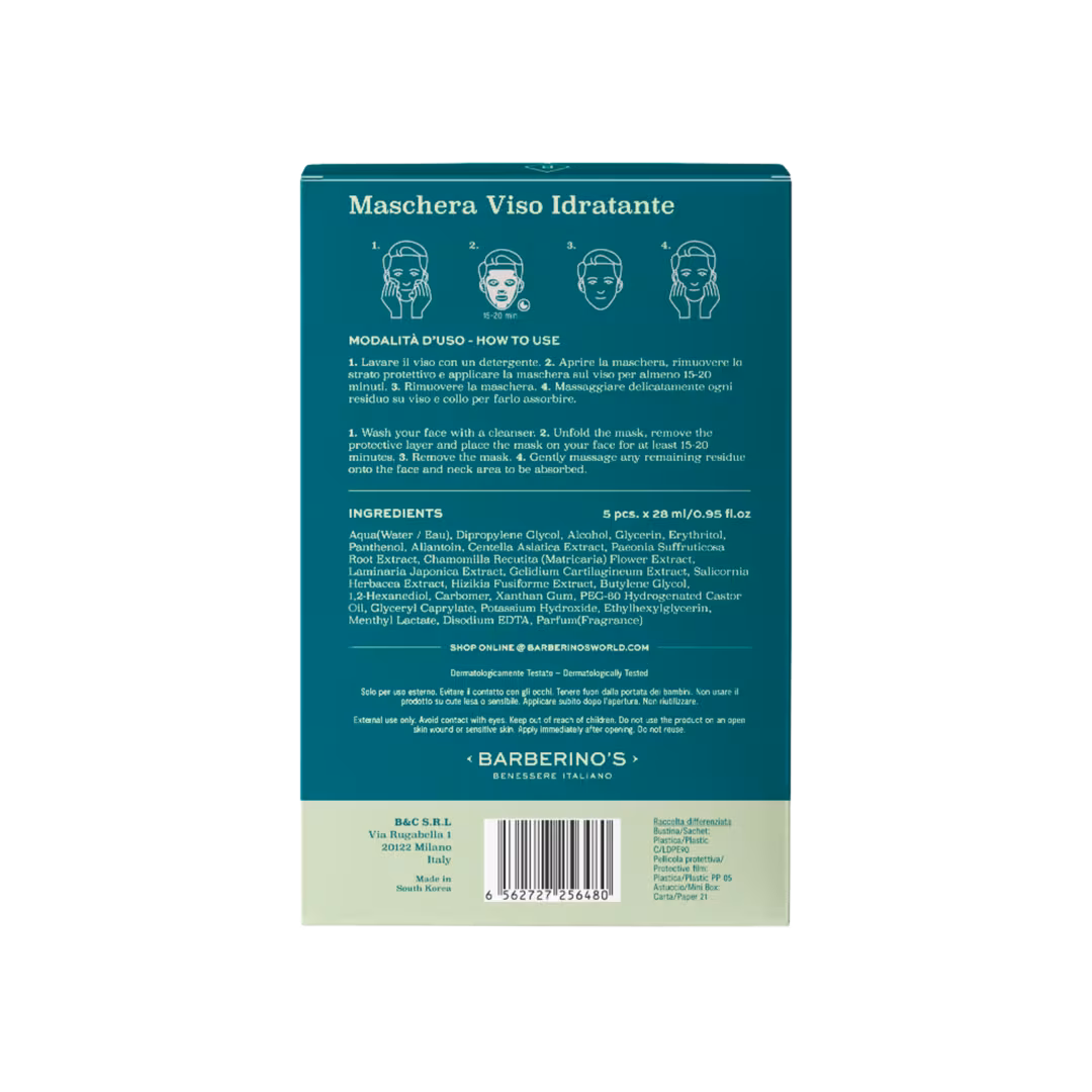 Barberino's  Hydrating Face Sheet Mask