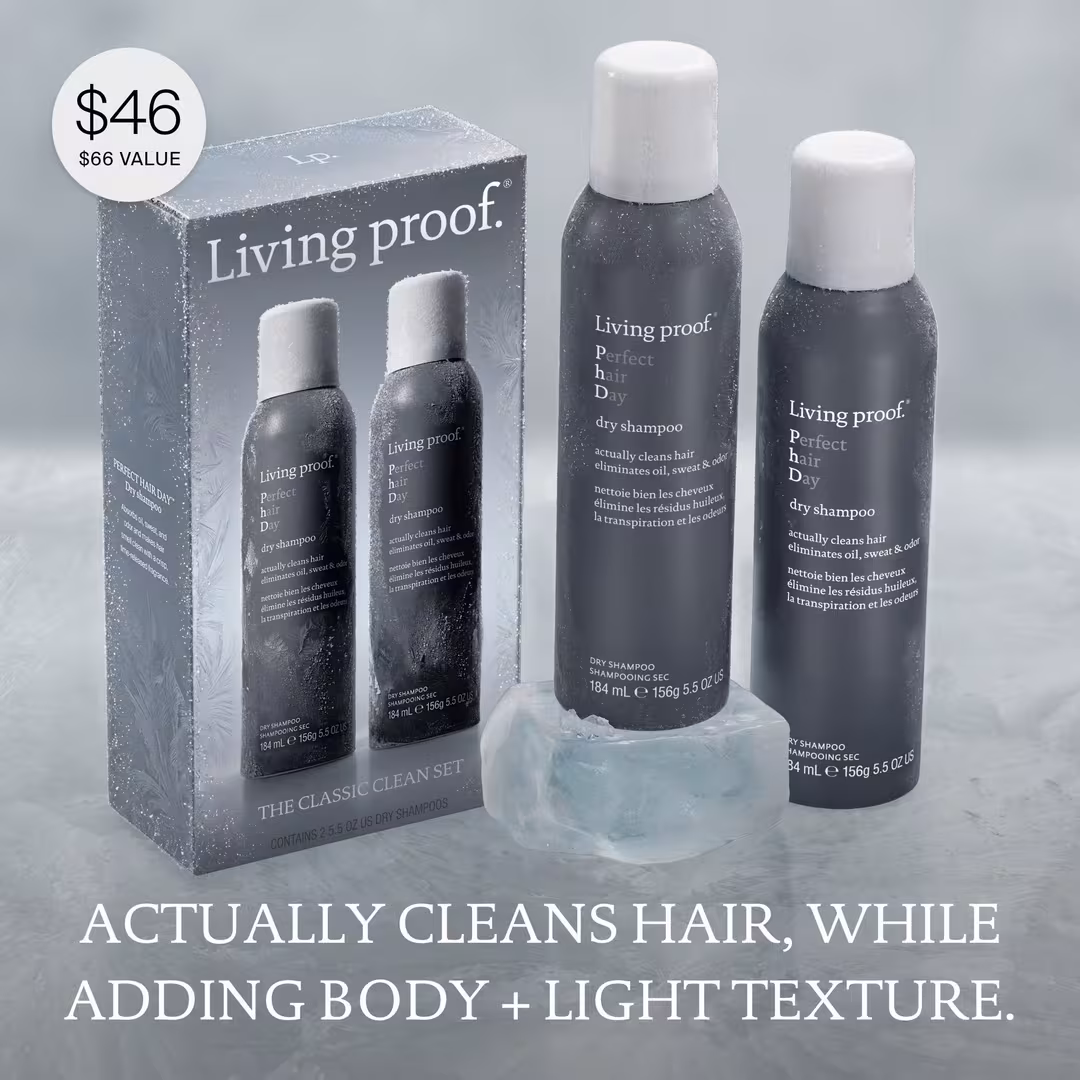 Living Proof  The Classic Clean Dry Shampoo Set