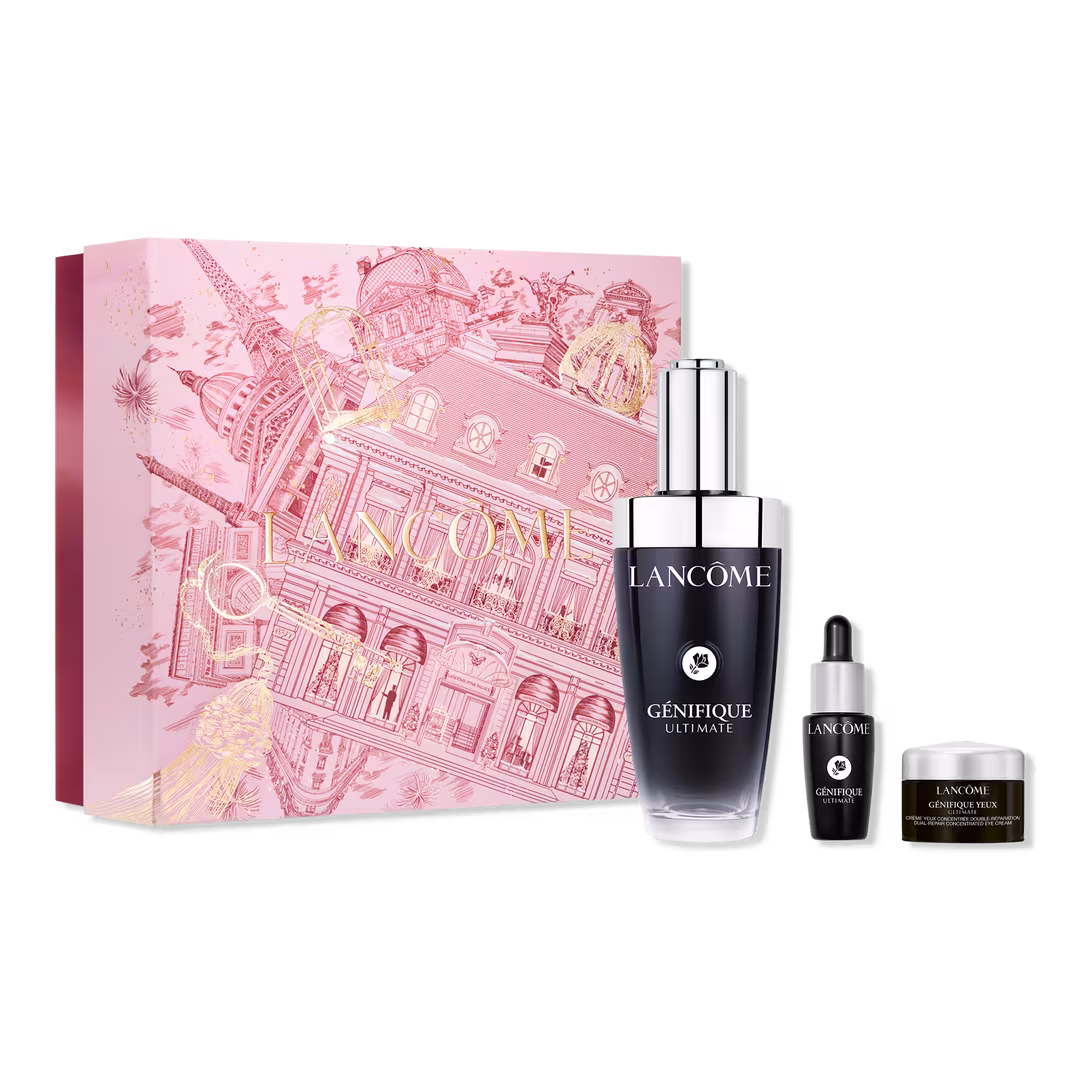 Lancôme  Génifique Ultimate Recovery Face Serum & Eye Cream 3 Piece Skincare Set