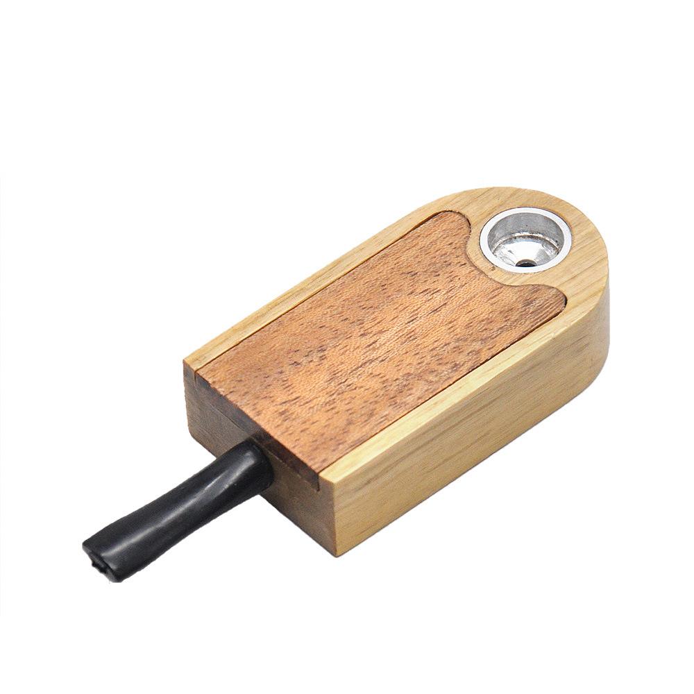 Detachable Ice Pop Wooden Pipe