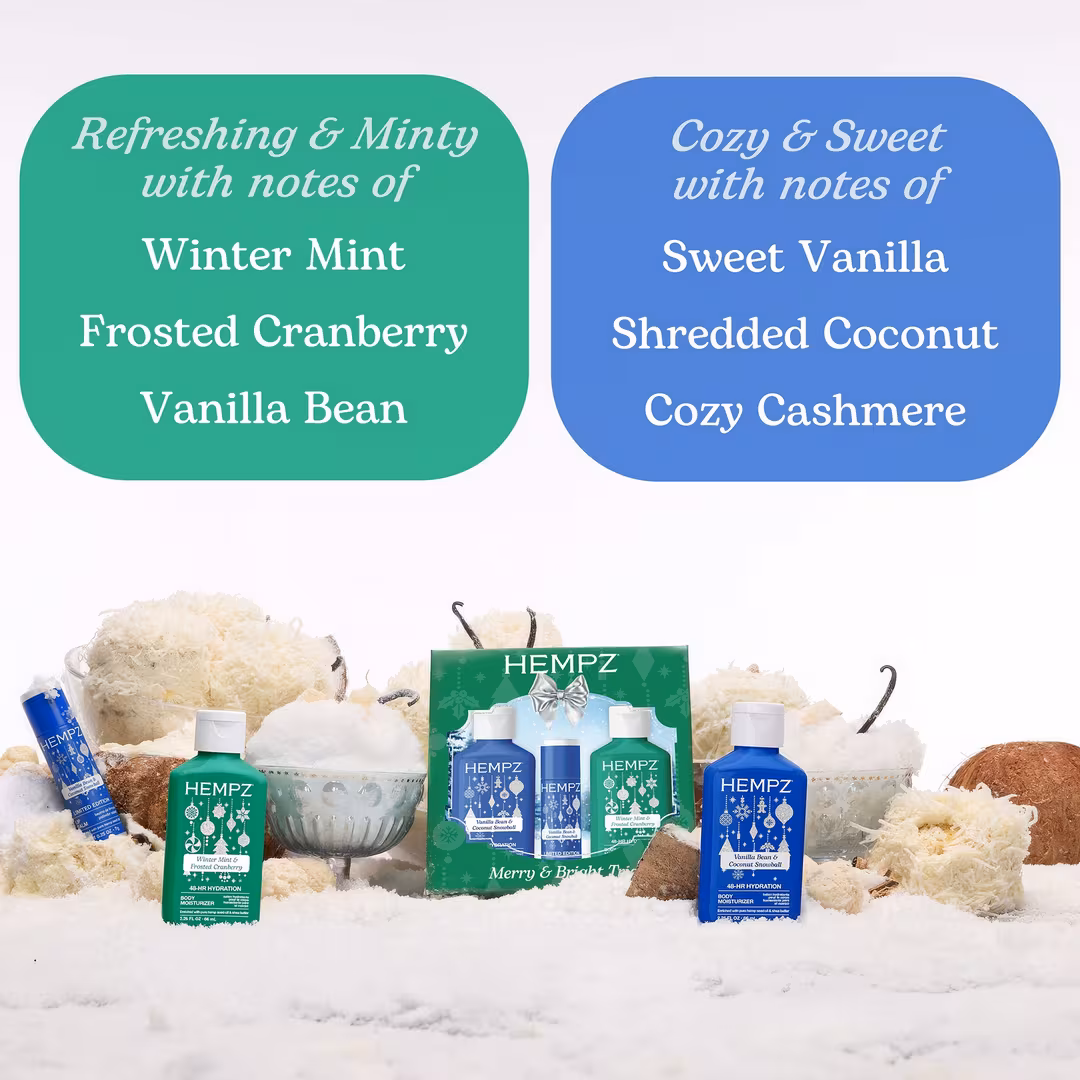 Hempz  Limited Edition Merry & Bright Trio