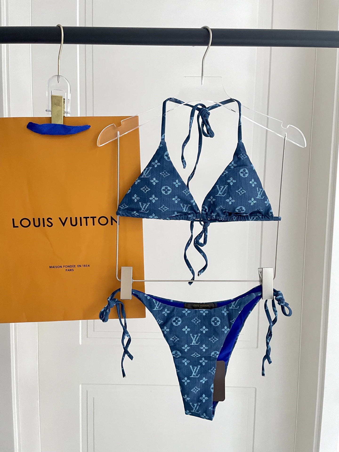 LV Two-Piece Swimsuit Swimwear
