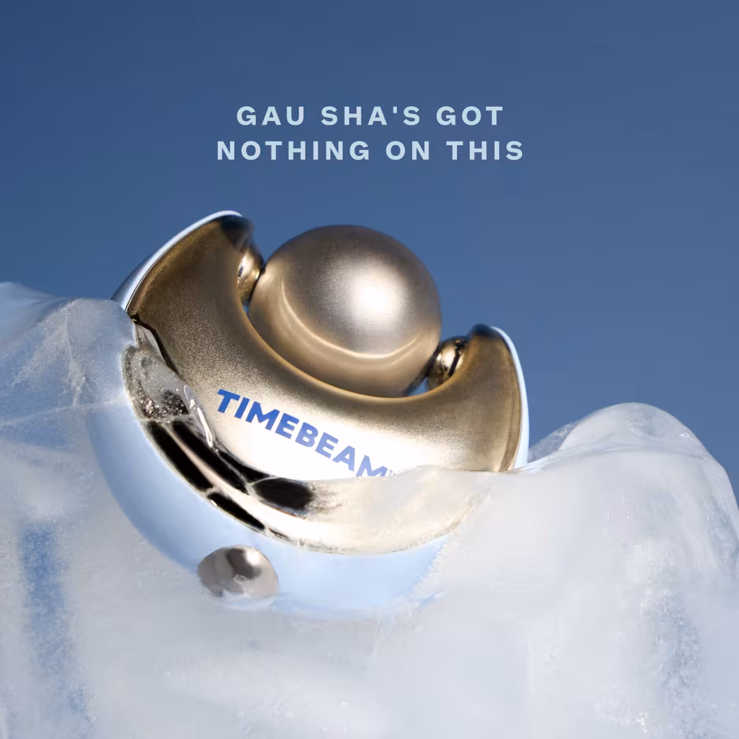 Timebeam  Ice Baby Lymphatic Drainage Cryo Facial Roller