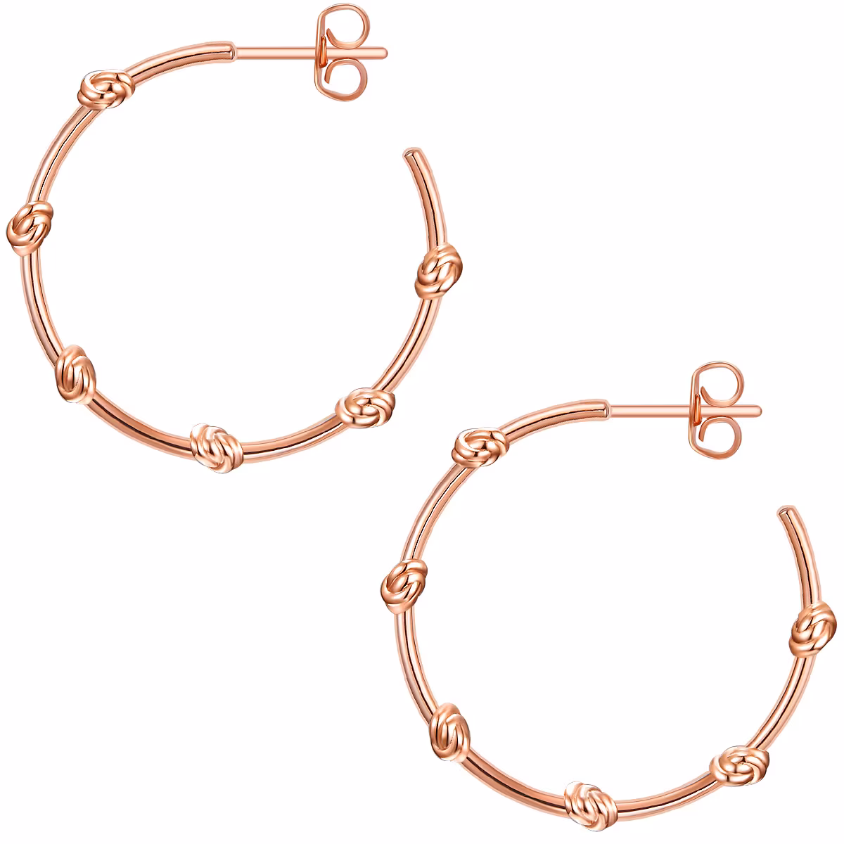 Creolen Sterling Silber in Roségold