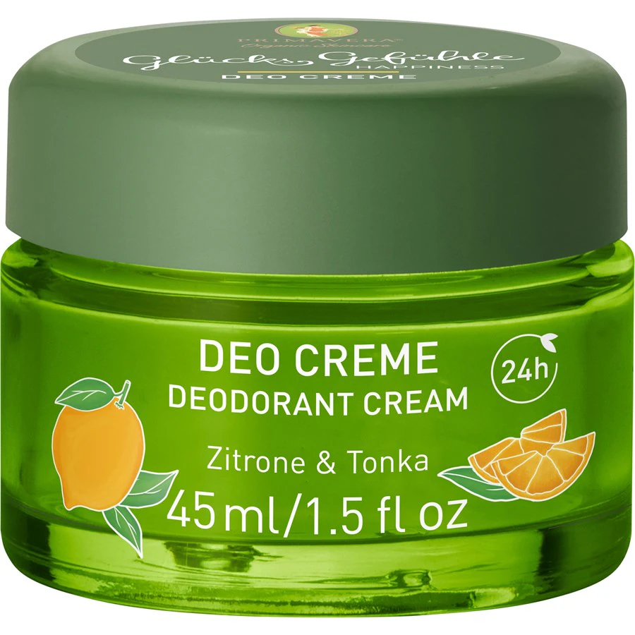 Zitrone & Tonka Glücksgefühle Deo Creme