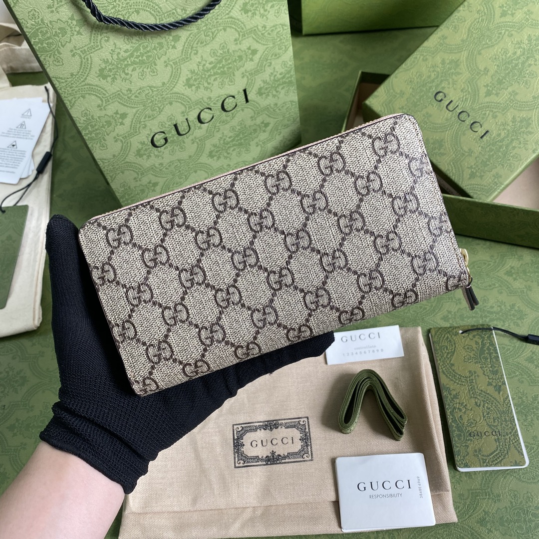 Gucci GG Marmont zip around wallet 456117