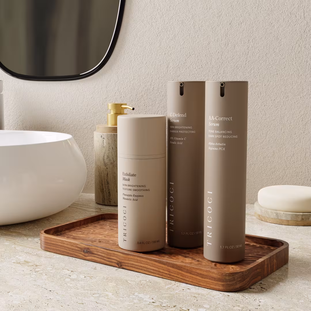 Tricoci  Even Glow Treatment Trio