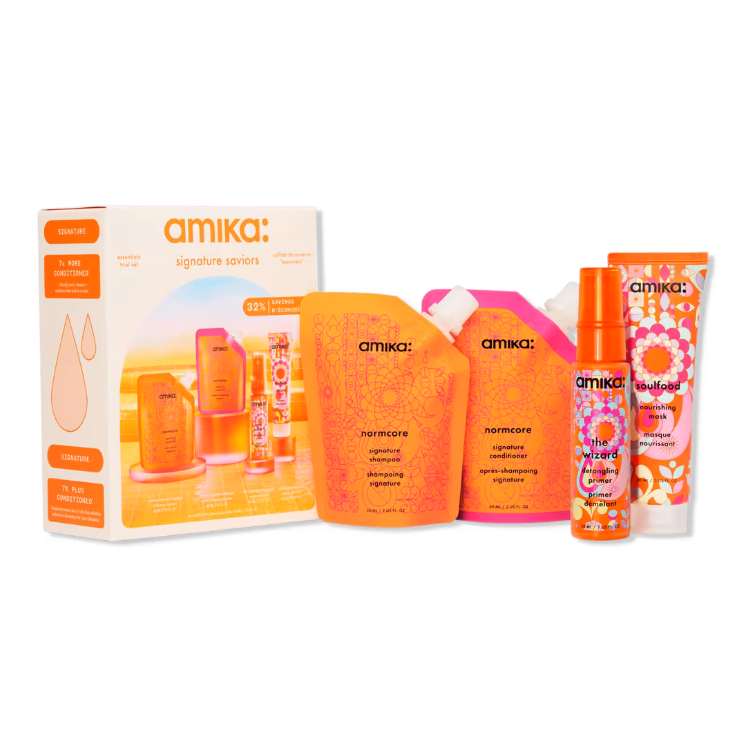 amika  Signature Saviors Essential Trial Set