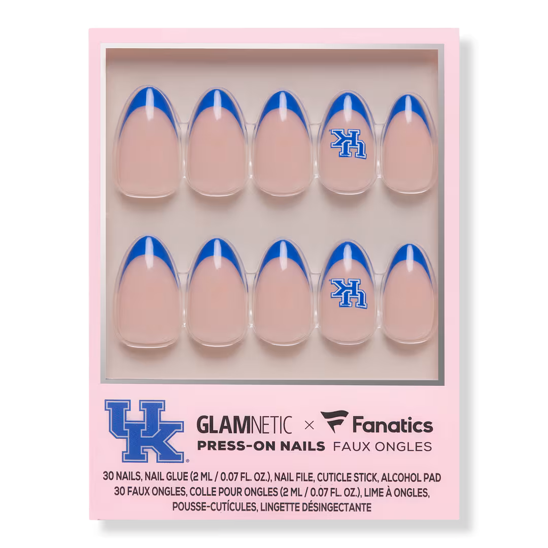 Glamnetic x Fanatics Nail  Kentucky Wildcats Press-On Nails
