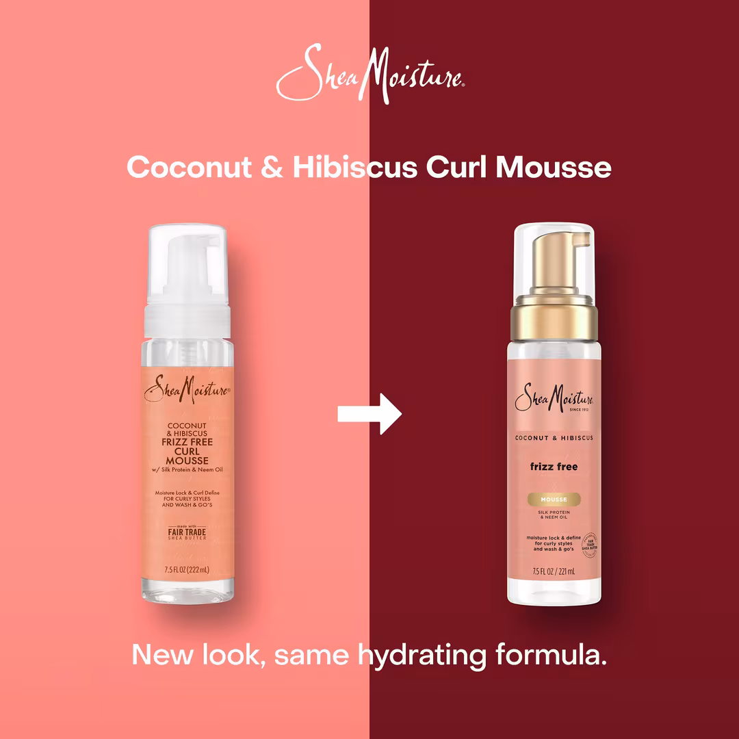 SheaMoisture  Coconut & Hibiscus Curl Mousse