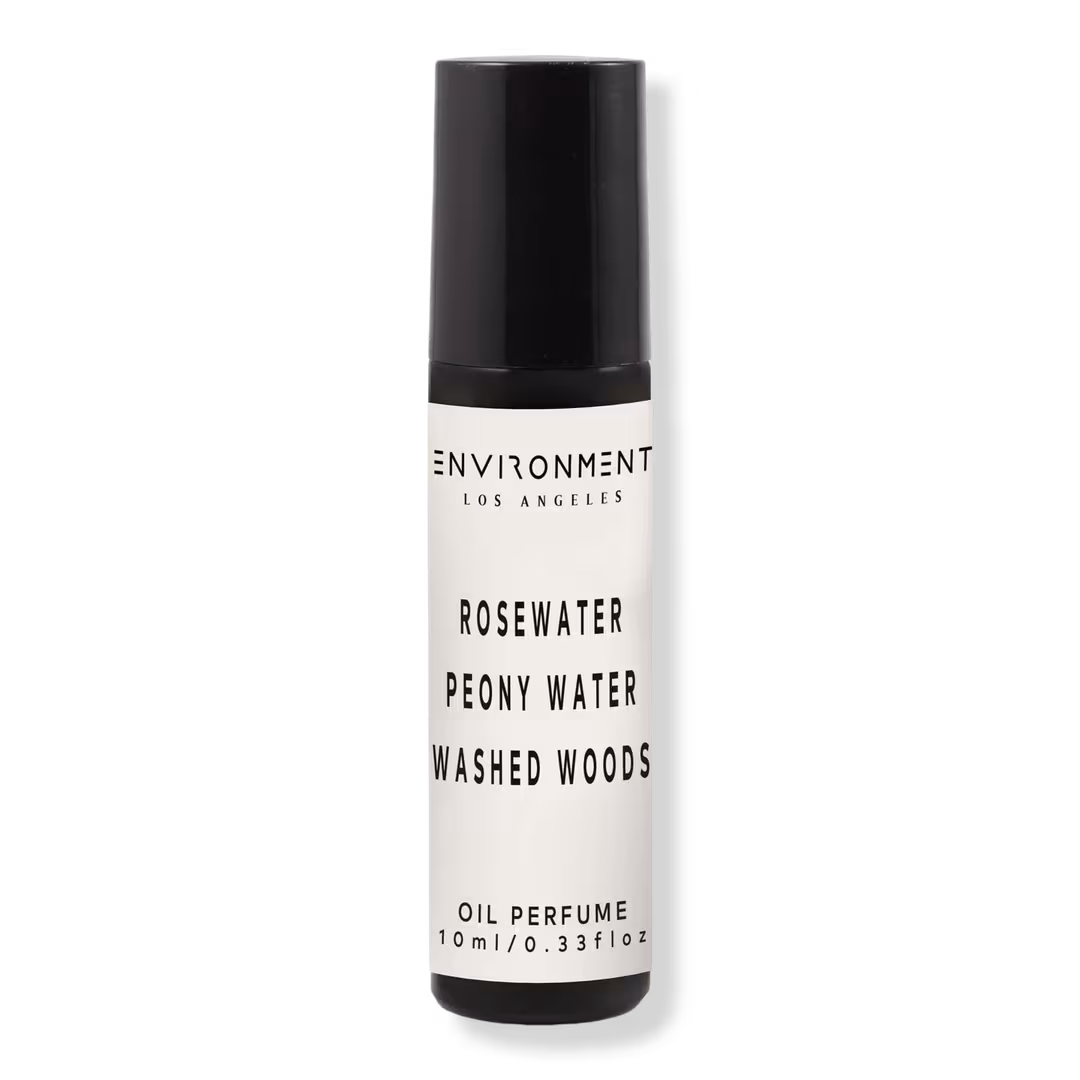 ENVIRONMENT  Rosewater Peony Water Washed Woods Oil Perfume