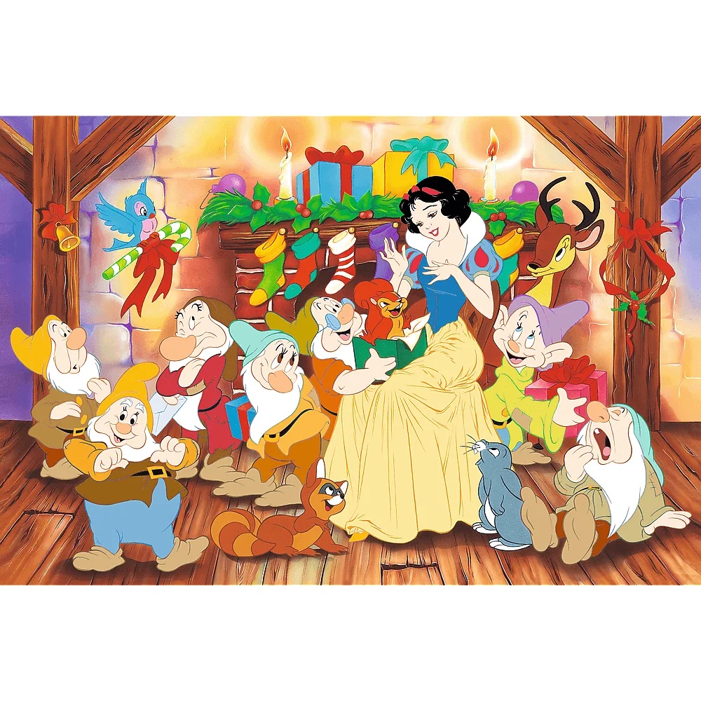 Puzzle Disney 160 El. 40-Lecie Trefl - Baśniowe Święta
