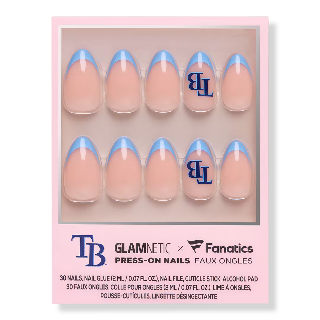 Glamnetic x Fanatics Nail  Tampa Bay Rays Press-On Nails