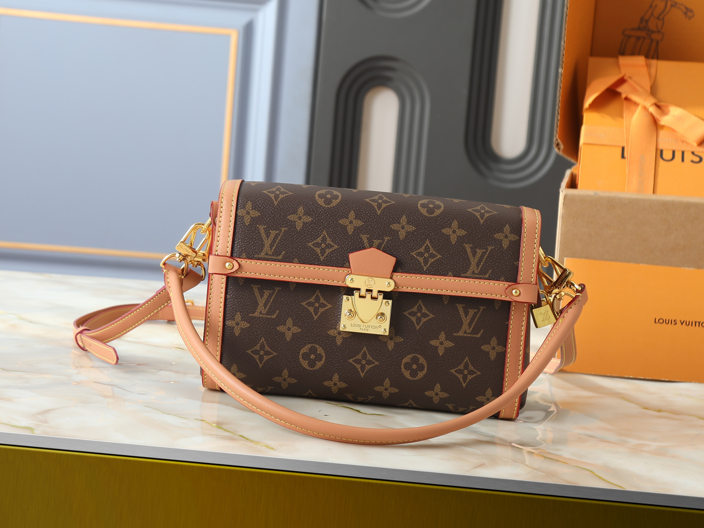 LV Diane Baguette Bag