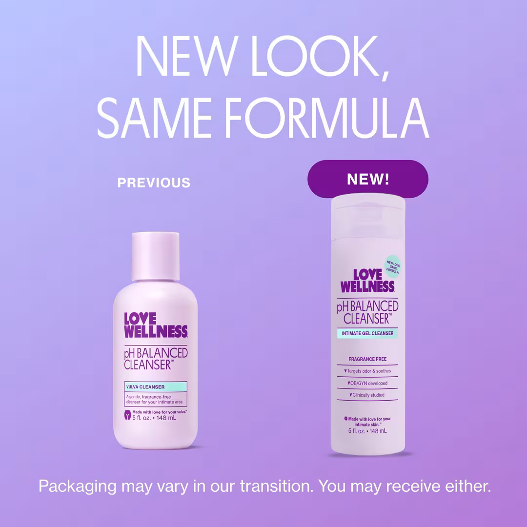 Love Wellness  pH Balanced Cleanser: Vulva Cleanser