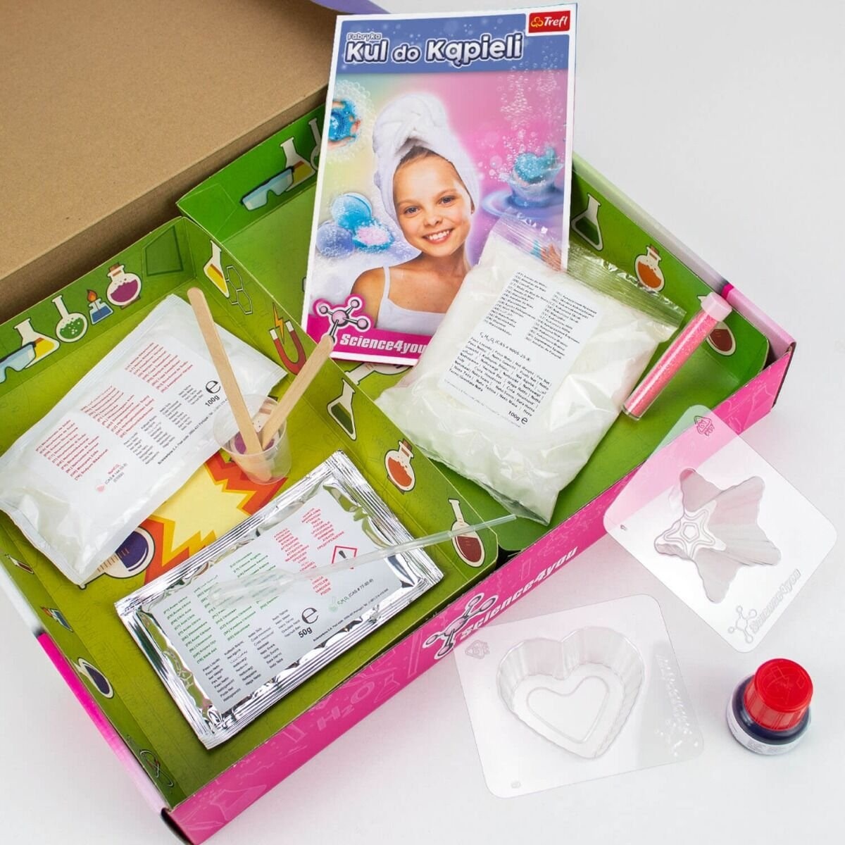 Zestaw Naukowy Science4You, Fabryka Kul Do Kąpieli